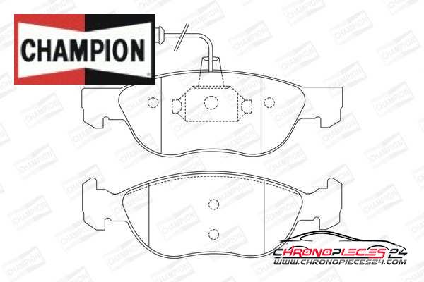 Achat de CHAMPION 571883CH Kit de plaquettes de frein, frein à disque pas chères