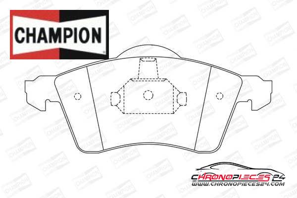 Achat de CHAMPION 571934CH Kit de plaquettes de frein, frein à disque pas chères