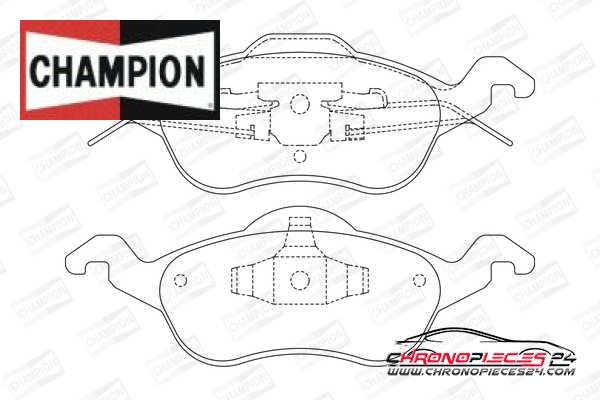 Achat de CHAMPION 571967CH Kit de plaquettes de frein, frein à disque pas chères