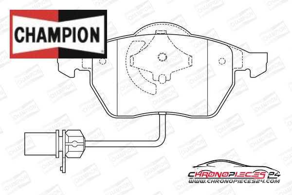 Achat de CHAMPION 571982CH Kit de plaquettes de frein, frein à disque pas chères