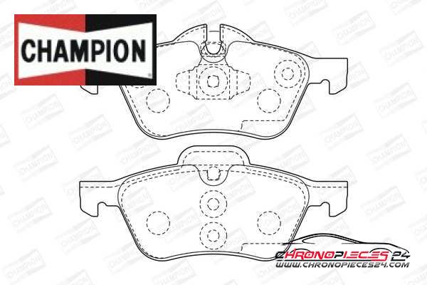 Achat de CHAMPION 571992CH Kit de plaquettes de frein, frein à disque pas chères