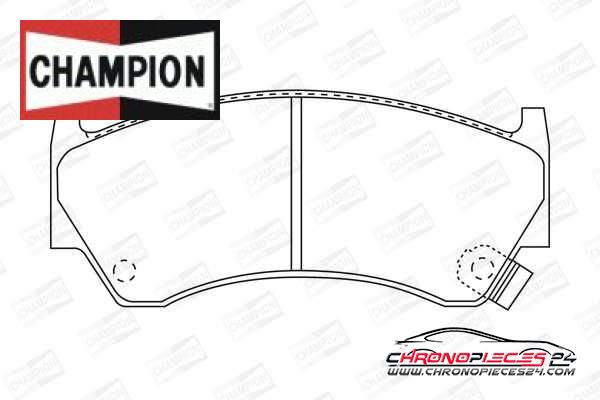 Achat de CHAMPION 572396CH Kit de plaquettes de frein, frein à disque pas chères