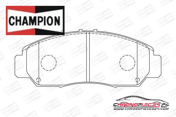 Achat de CHAMPION 572449CH Kit de plaquettes de frein, frein à disque pas chères