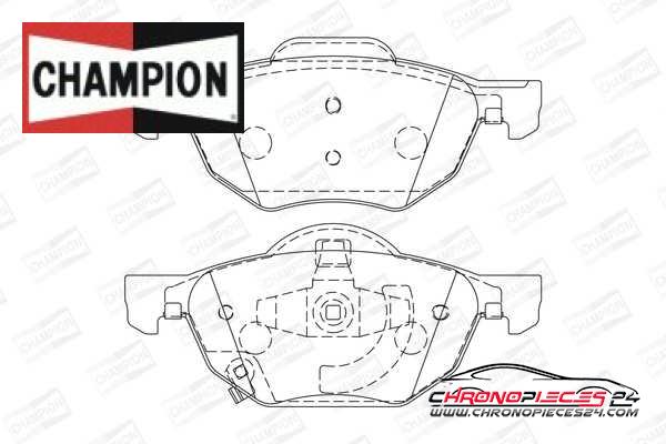 Achat de CHAMPION 572480CH Kit de plaquettes de frein, frein à disque pas chères