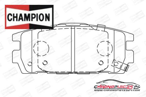 Achat de CHAMPION 572581CH Kit de plaquettes de frein, frein à disque pas chères