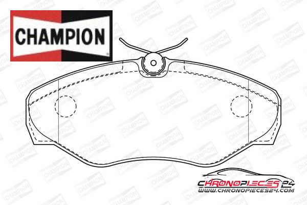 Achat de CHAMPION 573058CH Kit de plaquettes de frein, frein à disque pas chères