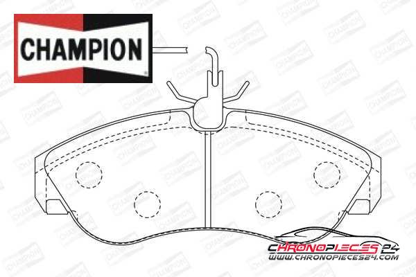 Achat de CHAMPION 573061CH Kit de plaquettes de frein, frein à disque pas chères