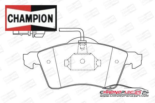 Achat de CHAMPION 573106CH Kit de plaquettes de frein, frein à disque pas chères