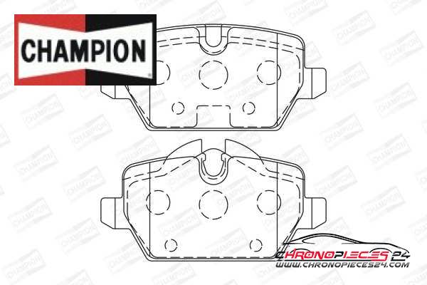 Achat de CHAMPION 573136CH Kit de plaquettes de frein, frein à disque pas chères