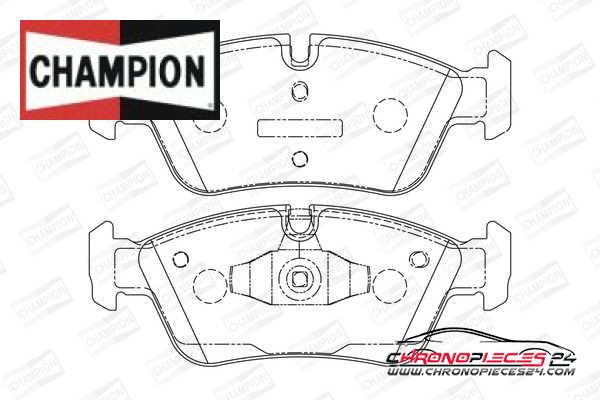 Achat de CHAMPION 573138CH Kit de plaquettes de frein, frein à disque pas chères