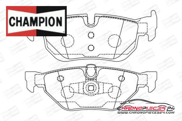 Achat de CHAMPION 573139CH Kit de plaquettes de frein, frein à disque pas chères