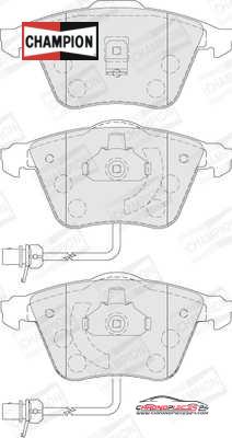 Achat de CHAMPION 573145CH Kit de plaquettes de frein, frein à disque pas chères