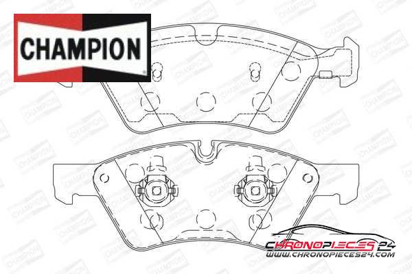 Achat de CHAMPION 573175CH Kit de plaquettes de frein, frein à disque pas chères