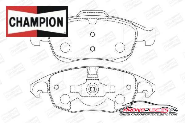 Achat de CHAMPION 573192CH Kit de plaquettes de frein, frein à disque pas chères