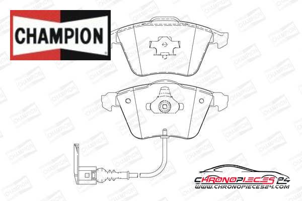 Achat de CHAMPION 573197CH Kit de plaquettes de frein, frein à disque pas chères