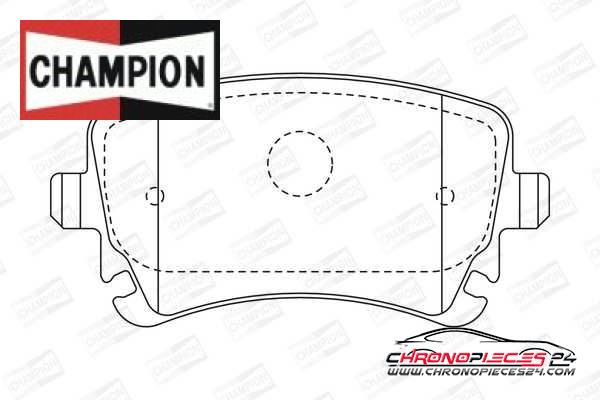 Achat de CHAMPION 573219CH Kit de plaquettes de frein, frein à disque pas chères