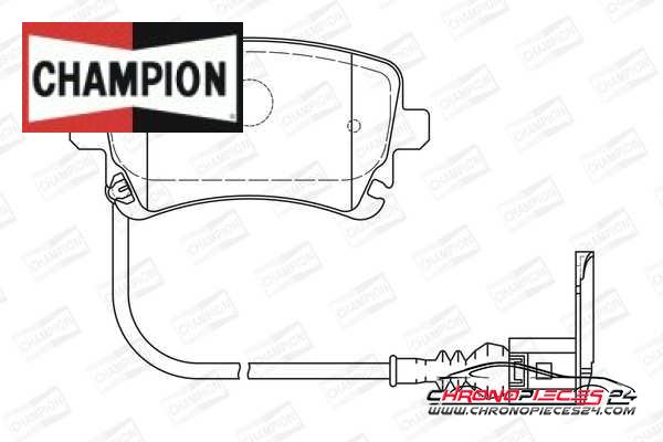 Achat de CHAMPION 573220CH Kit de plaquettes de frein, frein à disque pas chères