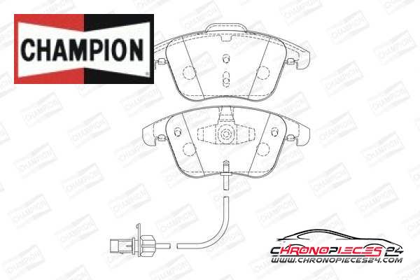 Achat de CHAMPION 573258CH Kit de plaquettes de frein, frein à disque pas chères