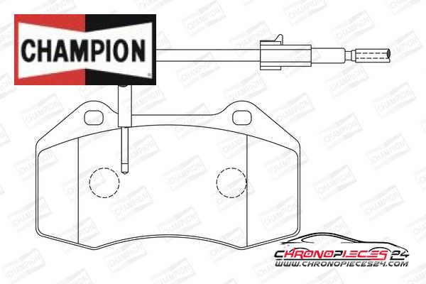 Achat de CHAMPION 573290CH Kit de plaquettes de frein, frein à disque pas chères