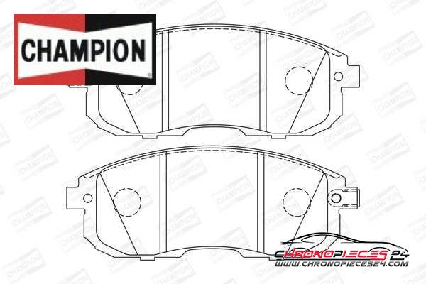 Achat de CHAMPION 573304CH Kit de plaquettes de frein, frein à disque pas chères