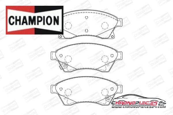 Achat de CHAMPION 573332CH Kit de plaquettes de frein, frein à disque pas chères