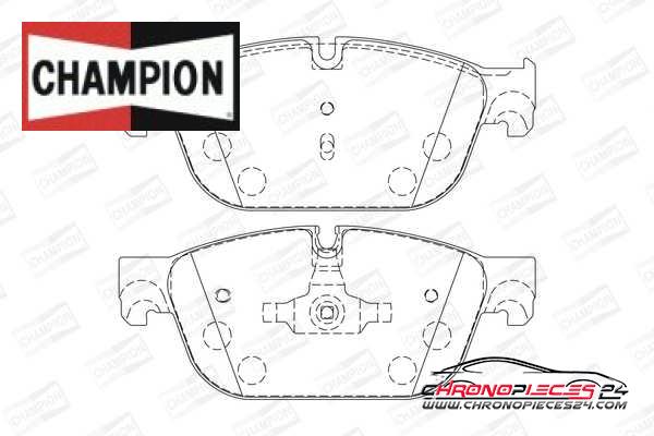 Achat de CHAMPION 573338CH Kit de plaquettes de frein, frein à disque pas chères