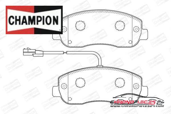 Achat de CHAMPION 573357CH Kit de plaquettes de frein, frein à disque pas chères