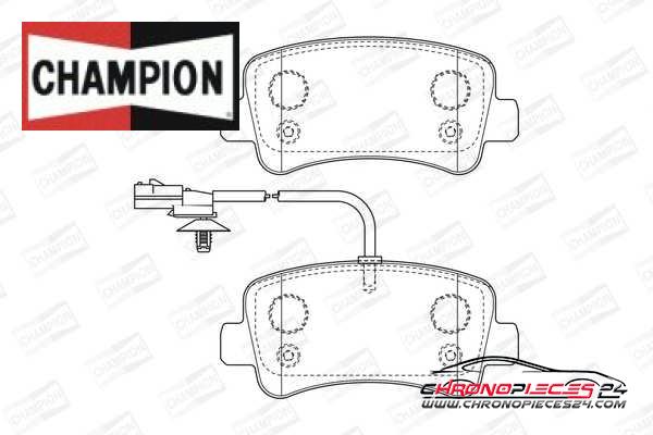 Achat de CHAMPION 573359CH Kit de plaquettes de frein, frein à disque pas chères