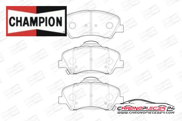 Achat de CHAMPION 573368CH Kit de plaquettes de frein, frein à disque pas chères