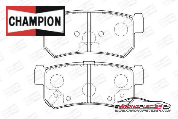 Achat de CHAMPION 573377CH Kit de plaquettes de frein, frein à disque pas chères