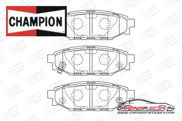 Achat de CHAMPION 573380CH Kit de plaquettes de frein, frein à disque pas chères