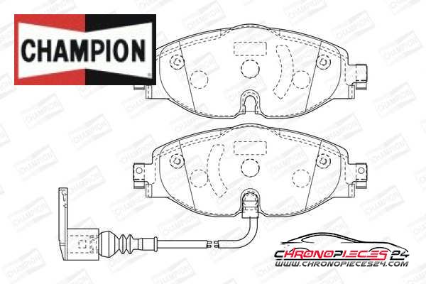 Achat de CHAMPION 573390CH Kit de plaquettes de frein, frein à disque pas chères