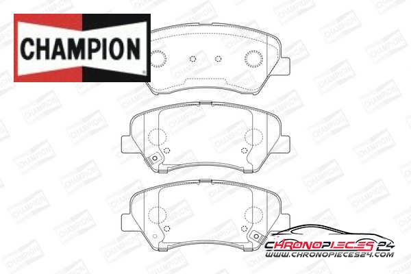 Achat de CHAMPION 573406CH Kit de plaquettes de frein, frein à disque pas chères