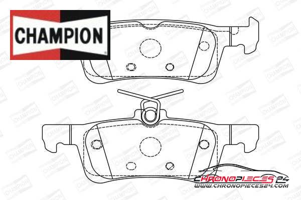 Achat de CHAMPION 573613CH Kit de plaquettes de frein, frein à disque pas chères