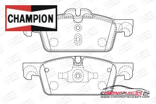 Achat de CHAMPION 573647CH Kit de plaquettes de frein, frein à disque pas chères