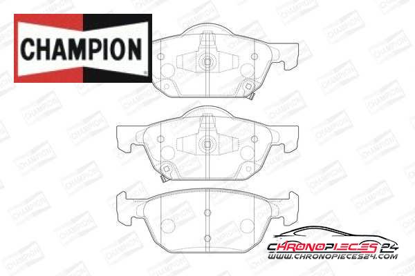 Achat de CHAMPION 573670CH Kit de plaquettes de frein, frein à disque pas chères