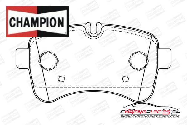 Achat de CHAMPION 573740CH Kit de plaquettes de frein, frein à disque pas chères