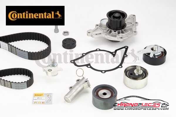 Achat de CONTINENTAL CTAM CT1015WP2PRO Pompe à eau + kit de courroie de distribution pas chères