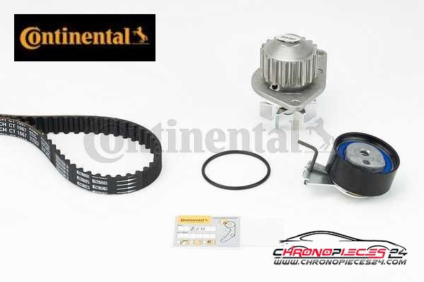 Achat de CONTINENTAL CTAM CT1067WP1 Pompe à eau + kit de courroie de distribution pas chères