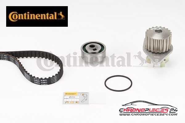 Achat de CONTINENTAL CTAM CT607WP1 Pompe à eau + kit de courroie de distribution pas chères