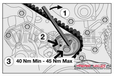 Achat de CONTITECH CT1055K1 Kit de distribution pas chères