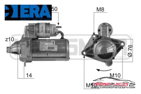 Achat de ERA 220453A Démarreur pas chères