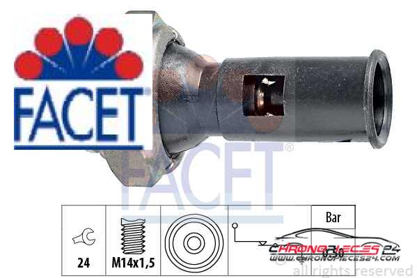 Achat de FACET 7.0056 Indicateur de pression d'huile pas chères