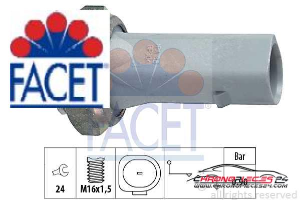 Achat de FACET 7.0150 Indicateur de pression d'huile pas chères