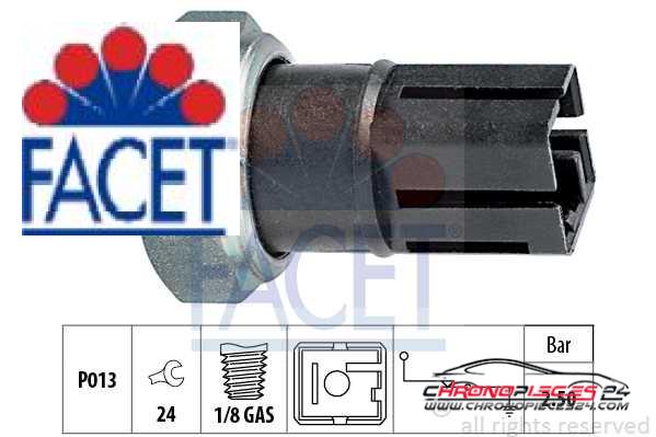 Achat de FACET 7.0160 Indicateur de pression d'huile pas chères