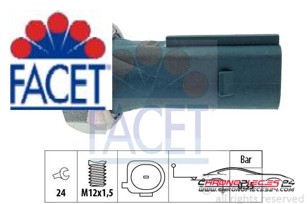 Achat de FACET 7.0177 Indicateur de pression d'huile pas chères