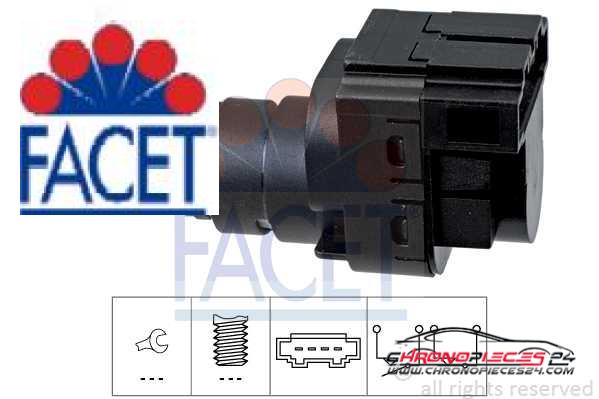 Achat de FACET 7.1228 Interrupteur des feux de freins pas chères