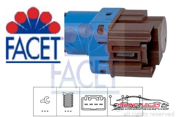 Achat de FACET 7.1247 Interrupteur des feux de freins pas chères