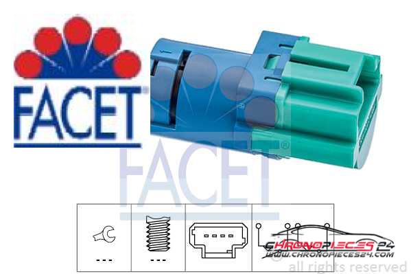 Achat de FACET 7.1286 Interrupteur des feux de freins pas chères
