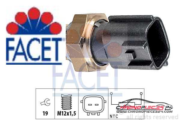 Achat de FACET 7.3225 Sonde de température, liquide de refroidissement pas chères